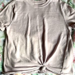 Cute lavender blouse, sized Large. Brand is unknown.